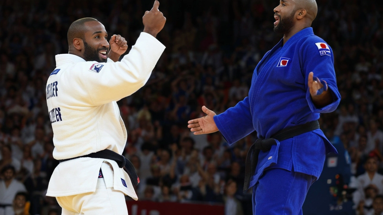 Explosão de Emoções: Teddy Riner Aplica Ippon e Provoca Fúria do Rival nas Olimpíadas