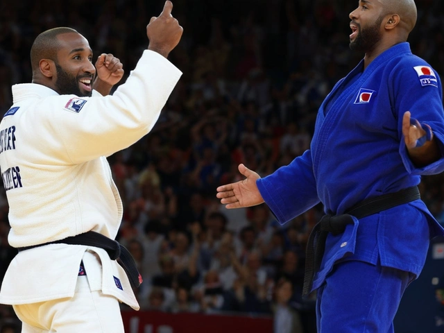 Explosão de Emoções: Teddy Riner Aplica Ippon e Provoca Fúria do Rival nas Olimpíadas