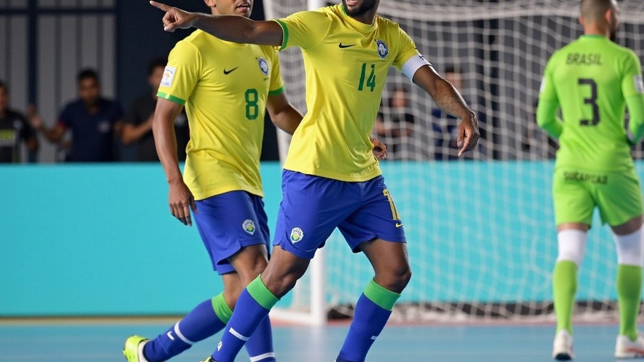 Brasil Goleia Costa Rica por 5-0 e Garante Vaga nas Quartas de Final da Copa do Mundo de Futsal