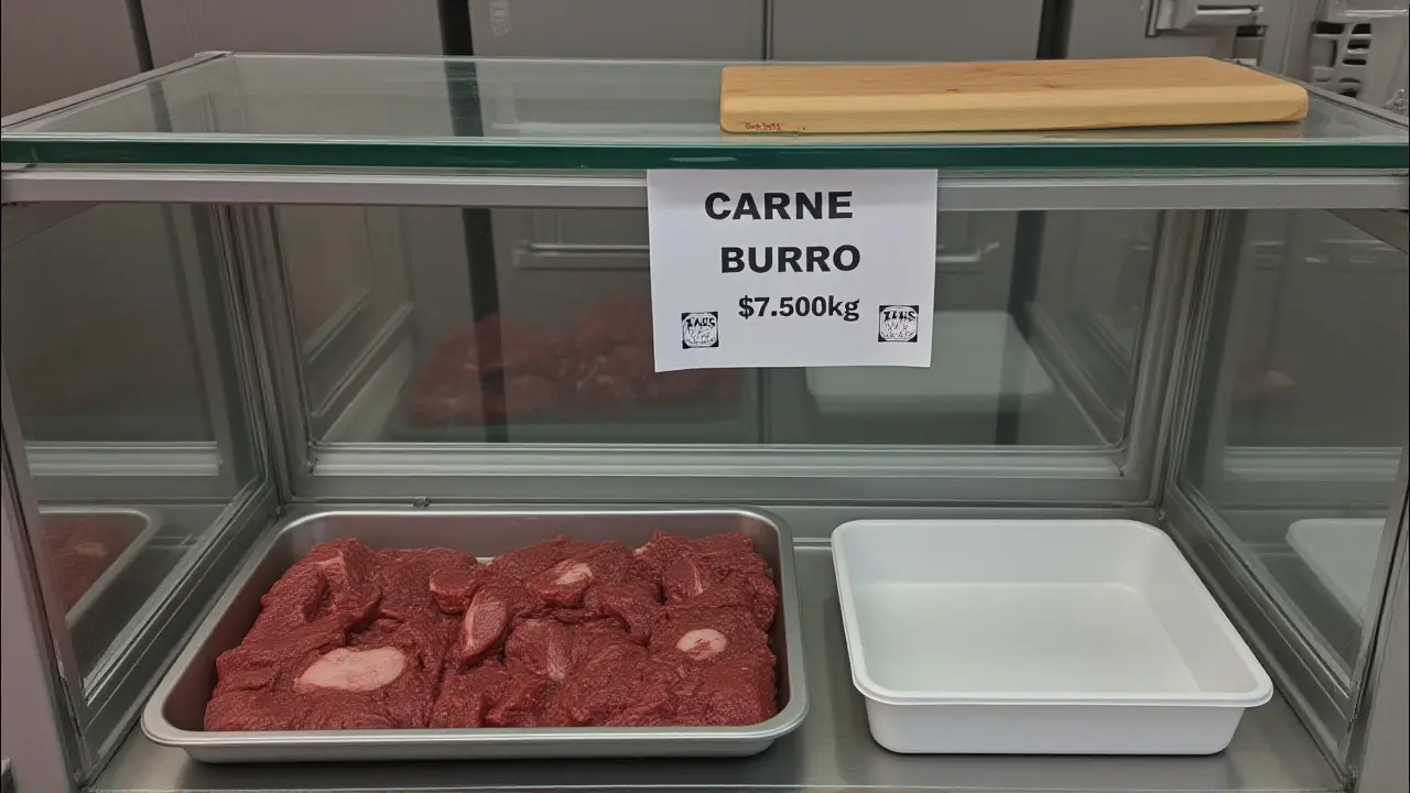 Crise na Argentina: Consumidores trocam carne bovina por carne de burro